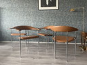 4x Fasem P40 armchair by Vegni & Gualtierotti