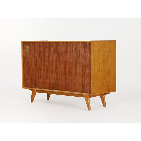 Image 1 of Vintage U-453 houten dressoir van Jiri Jiroutek voor Interier Praha, Tsjecho-Slowakije 1960