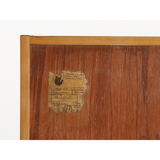 Image 1 of Vintage U-453 houten dressoir van Jiri Jiroutek voor Interier Praha, Tsjecho-Slowakije 1960