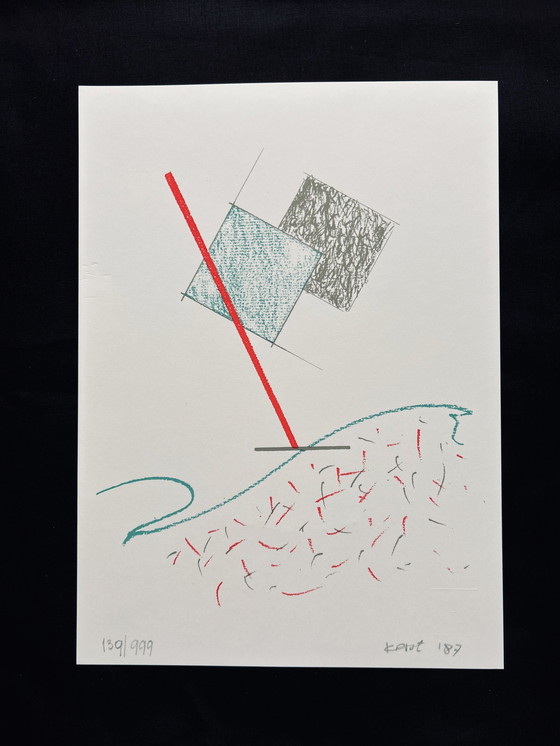 Image 1 of Zeefdruk Hannes Postma - Kerst