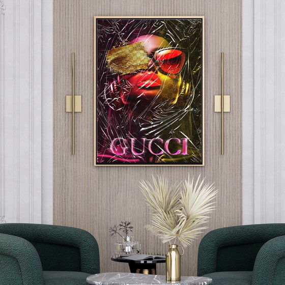 Image 1 of Perfect Imperfections X Gucci - 200X140Cm - Limited Edition (Ori, 1983)