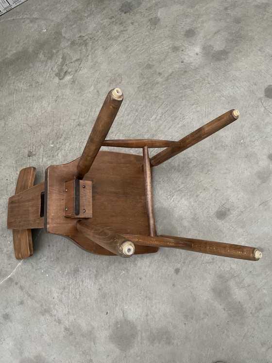 Image 1 of 4X Vintage Brutalist Design Stoelen