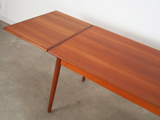 Image 1 of Teakhouten tafel, Deens ontwerp, 1970S, Productie: Denemarken