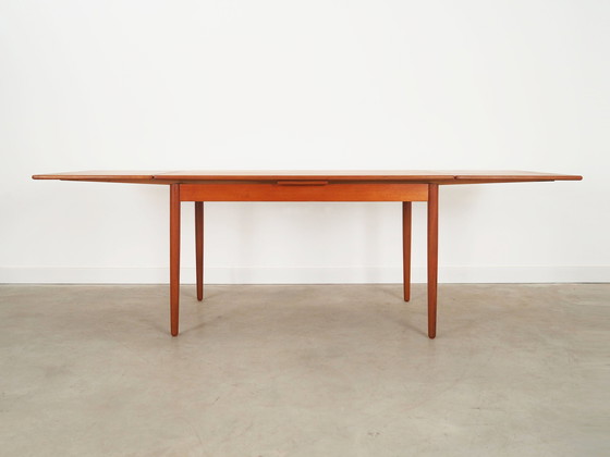 Image 1 of Teakhouten tafel, Deens ontwerp, 1970S, Productie: Denemarken