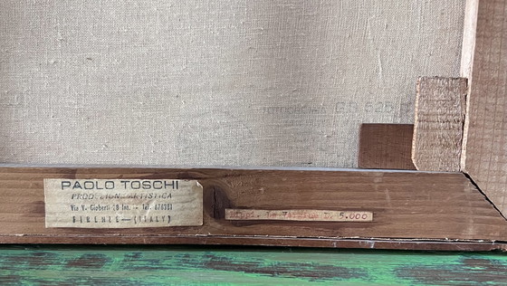 Image 1 of Vintage print door Paolo Toschi van Madonna Vergine Delle Rocce Oorspronkelijk geschilderd door Fra Filippo Lippi