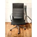 Vintage leren fauteuil van Icf