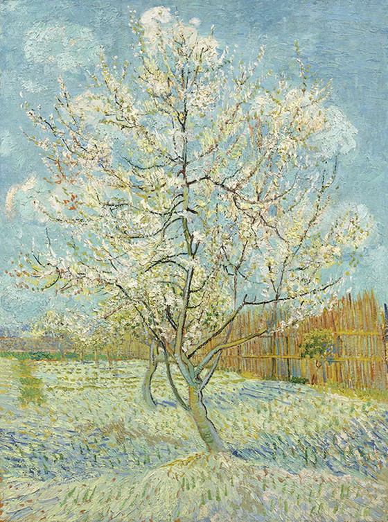 Image 1 of Vincent van Gogh - De roze perzikboom