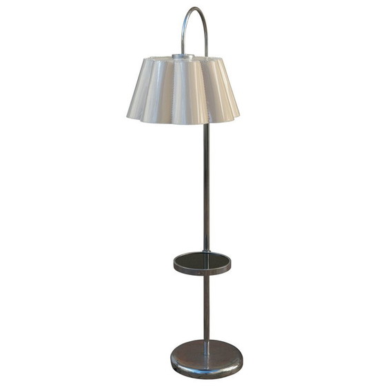Image 1 of Vintage stalen vloerlamp van De Napako, 1930