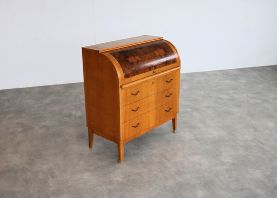 Image 1 of Vintage Zweedse Secretaire 