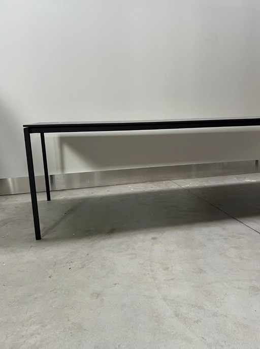 Keramische eettafel - Nero Marquina - 300x90 cm