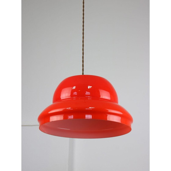 Image 1 of Vintage roodkoperen hanglamp, Italië