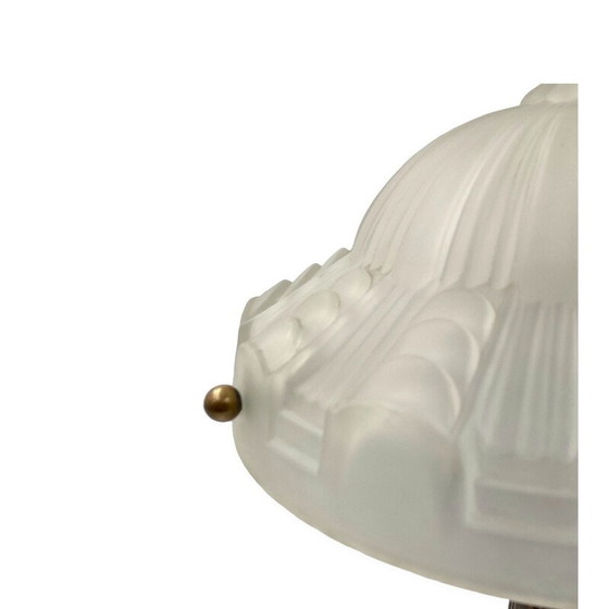 Image 1 of Vintage bronzen tafellamp, Frankrijk 1930