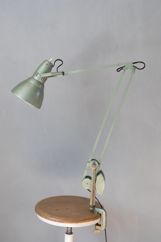 Image 1 of Vintage Industriële Erpé Bureau/Werklamp