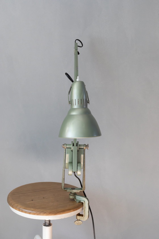 Image 1 of Vintage Industriële Erpé Bureau/Werklamp