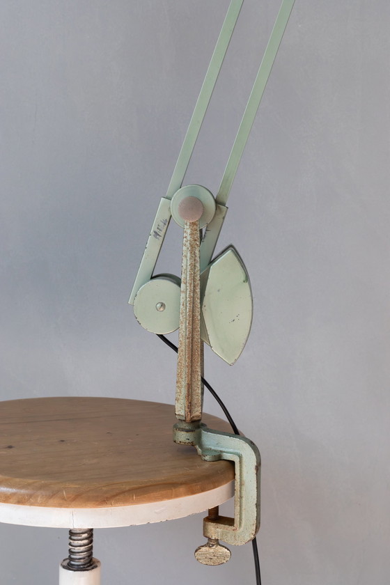 Image 1 of Vintage Industriële Erpé Bureau/Werklamp