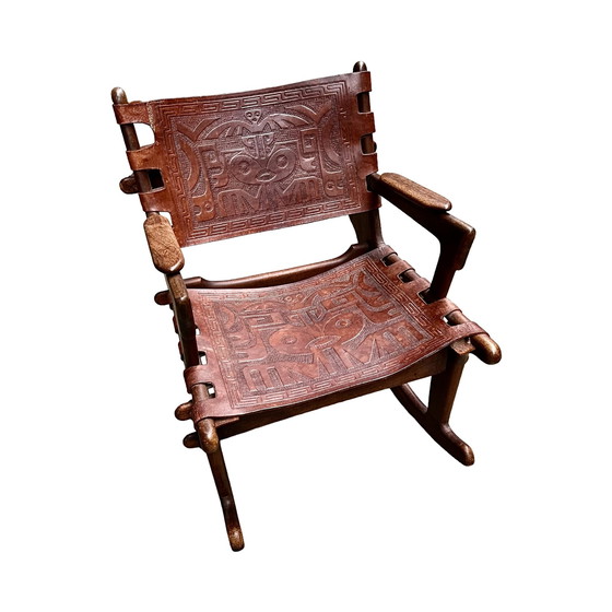 Image 1 of Angel I. Pazmino schommelstoel Muebles de Estilo, Ecuador