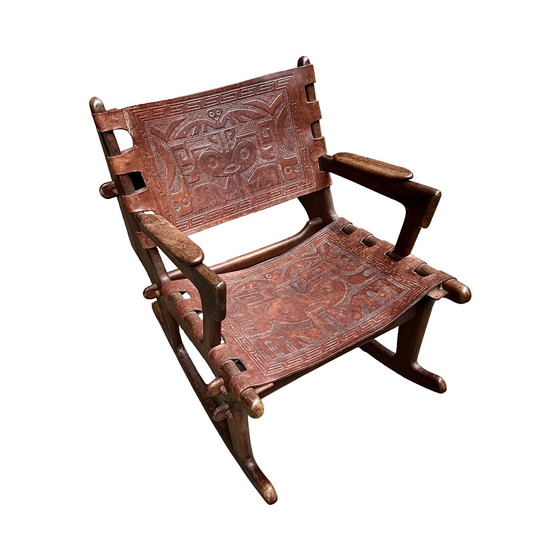 Image 1 of Angel I. Pazmino schommelstoel Muebles de Estilo, Ecuador