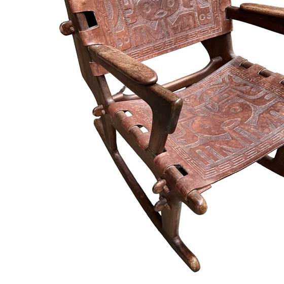 Image 1 of Angel I. Pazmino schommelstoel Muebles de Estilo, Ecuador