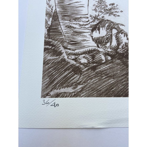 Image 1 of Vintage litho india dreams 1 door Jean-Francois Charles