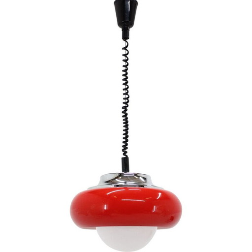 Midcentury Hanglamp Meblo van Harvey Guzzini 1970