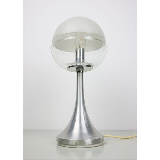 Image 1 of Vintage tafellamp met paddenstoelvoet uit het ruimtetijdperk van Doria Leuchten, Duitsland