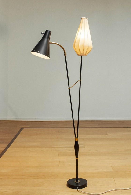 Image 1 of Vloerlamp Hans Bergström 1950S