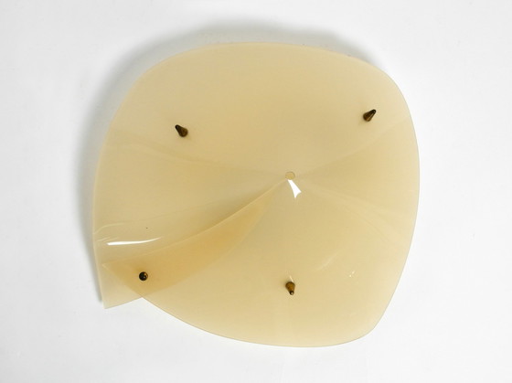 Image 1 of Prachtige en zeldzame Mid Century moderne plexiglas plafondlamp