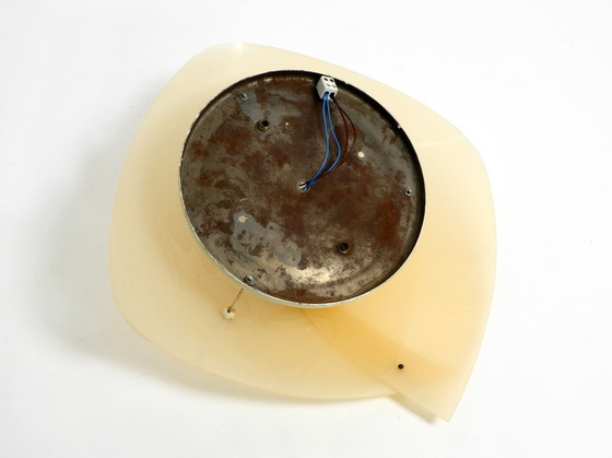 Image 1 of Prachtige en zeldzame Mid Century moderne plexiglas plafondlamp