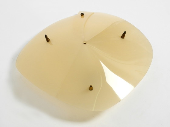 Image 1 of Prachtige en zeldzame Mid Century moderne plexiglas plafondlamp