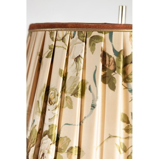 Image 1 of Vintage messing vloerlamp model Micheline van Jt Kalmar voor Kalmar, jaren 1950