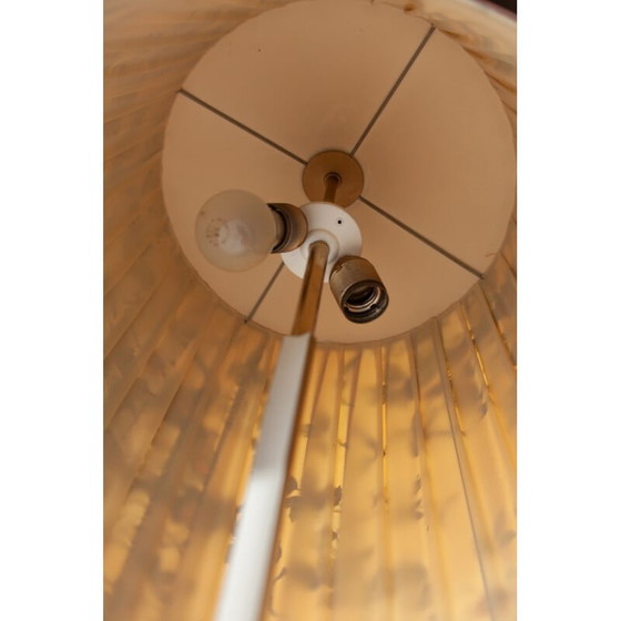 Image 1 of Vintage messing vloerlamp model Micheline van Jt Kalmar voor Kalmar, jaren 1950