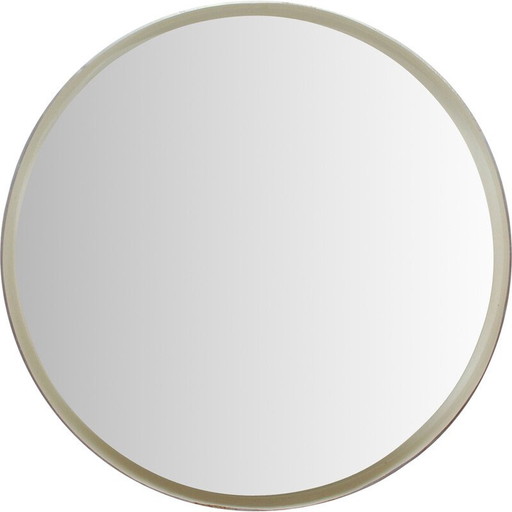 Vintage opaal glas en aluminium wandlamp door Ishii Motoko voor Staff, 1970