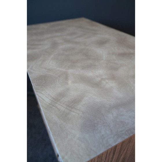 Image 1 of Vintage parelwitte formica ladekast, 1960