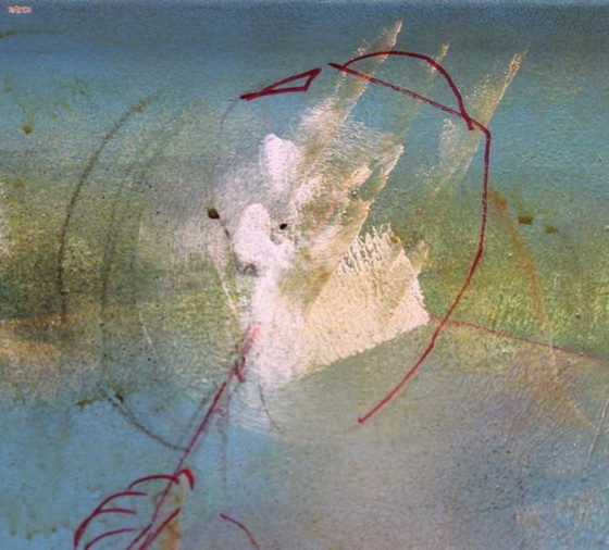 Image 1 of Schilderij - Sin Título - Carlos Méndes - Abstract Realisme - Hedendaagse Kunst - 1970