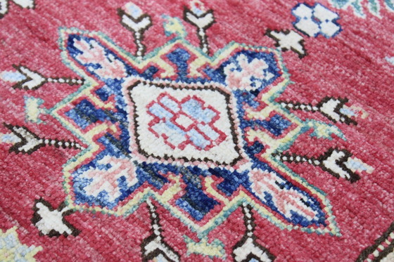 Image 1 of Origineel handgeknoopt Kazak Diyar tapijt 207 X 148 Cm Topconditie