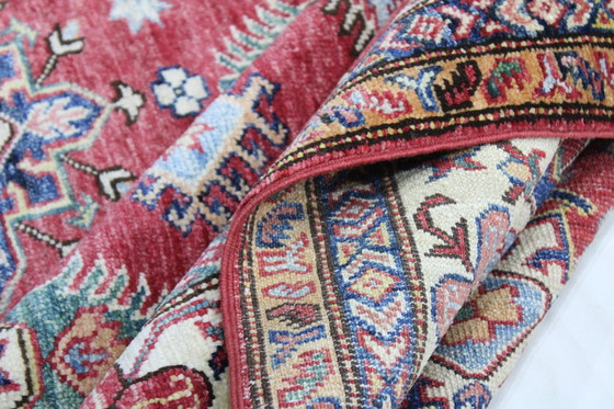 Image 1 of Origineel handgeknoopt Kazak Diyar tapijt 207 X 148 Cm Topconditie