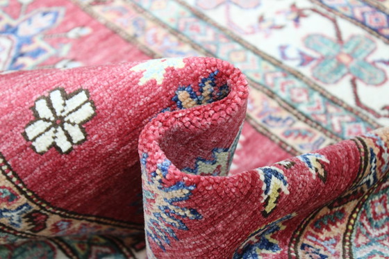 Image 1 of Origineel handgeknoopt Kazak Diyar tapijt 207 X 148 Cm Topconditie