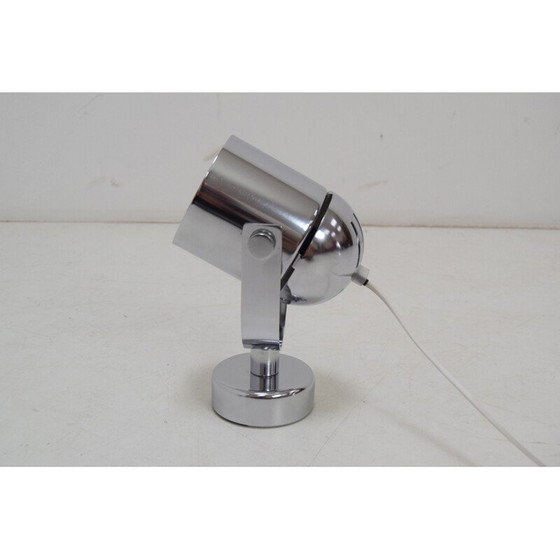 Image 1 of Vintage chromen wandlamp van Stanislav Indra voor Combi lux Tsjecho-Slowakije 1970