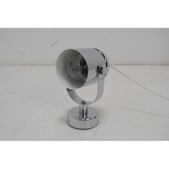 Image 1 of Vintage chromen wandlamp van Stanislav Indra voor Combi lux Tsjecho-Slowakije 1970