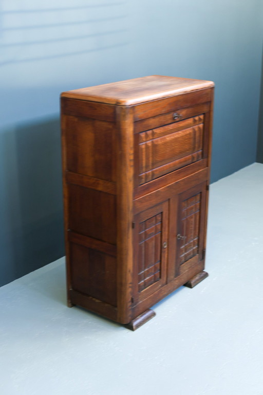 Art Deco kabinet In Stijl Van Charles Dudouyt 1940S