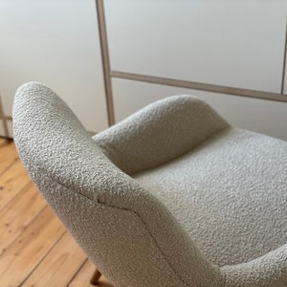 Image 1 of  50s Bouclé Lounge Fauteuil