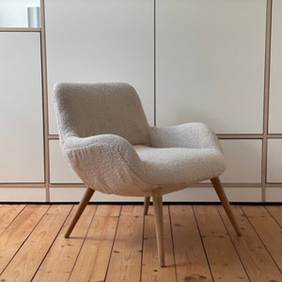 Image 1 of  50s Bouclé Lounge Fauteuil