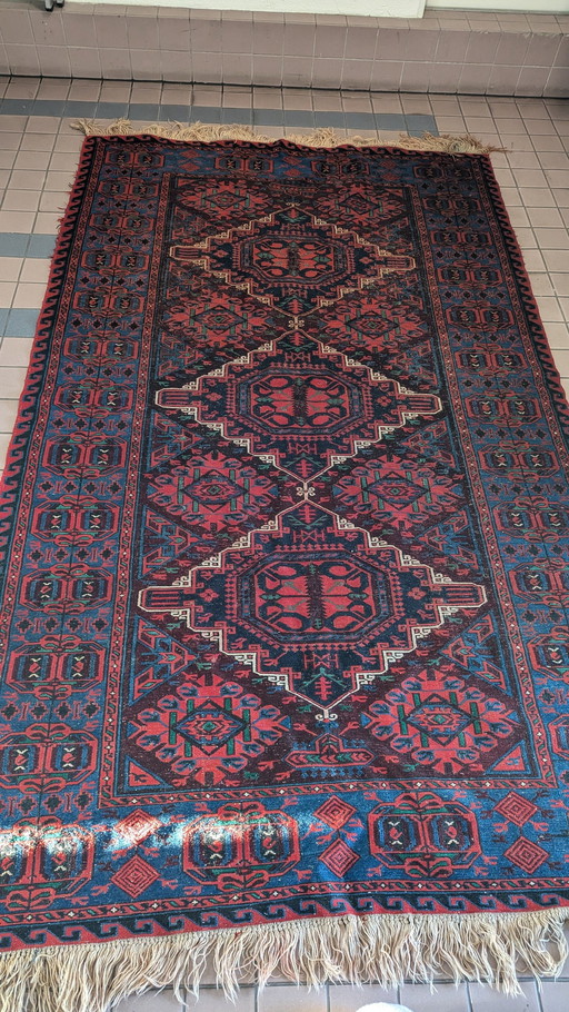Vintage Kaukasus Kelim Tapijt Uit Georgië (Tusheti Regio)