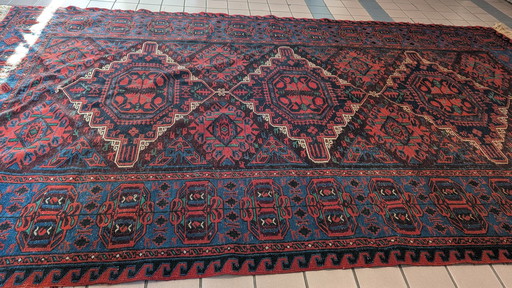 Vintage Kaukasus Kelim Tapijt Uit Georgië (Tusheti Regio)