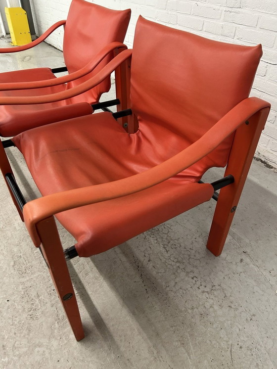 Image 1 of Vintage Arkana Safari Chairs / Set