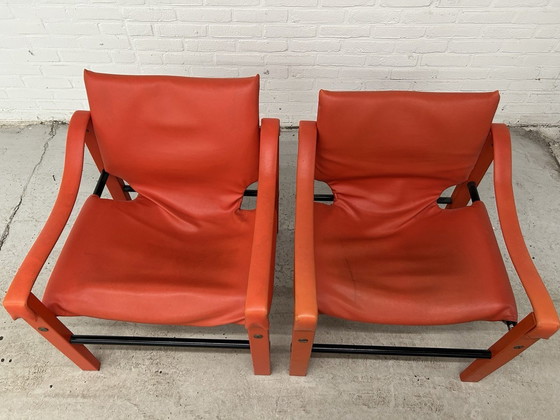 Image 1 of Vintage Arkana Safari Chairs / Set