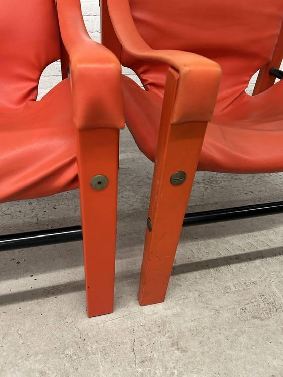 Image 1 of Vintage Arkana Safari Chairs / Set