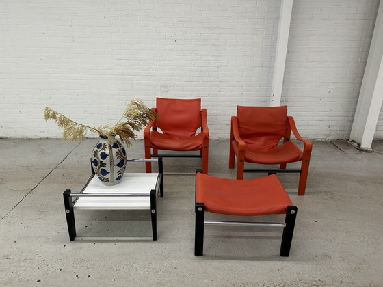 Image 1 of Vintage Arkana Safari Chairs / Set