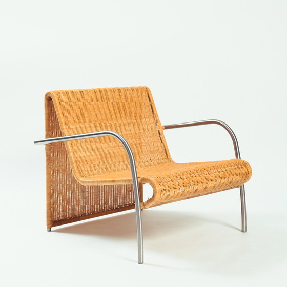 Image 1 of Rotan Pitriet Stoelen En Bank, Loungeset, 1990S