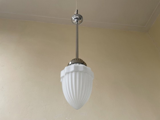 Image 1 of Lamp Hanglamp Art Deco 1920 Frans